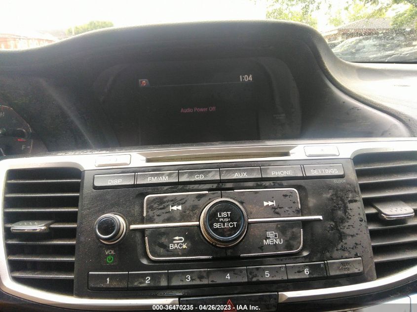 2013 HONDA ACCORD - IHGCR2F57DA085261