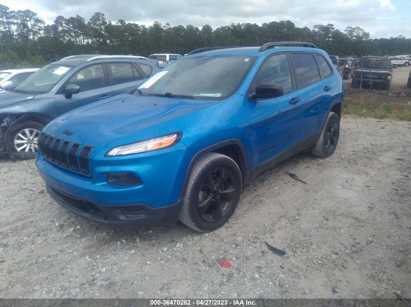 2017 JEEP CHEROKEE SPORT - 1C4PJLAB2HW597707