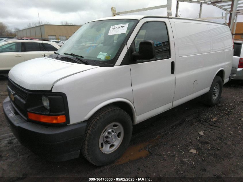 2017 CHEVROLET EXPRESS CARGO VAN - 1GCWGAFF6H1139501