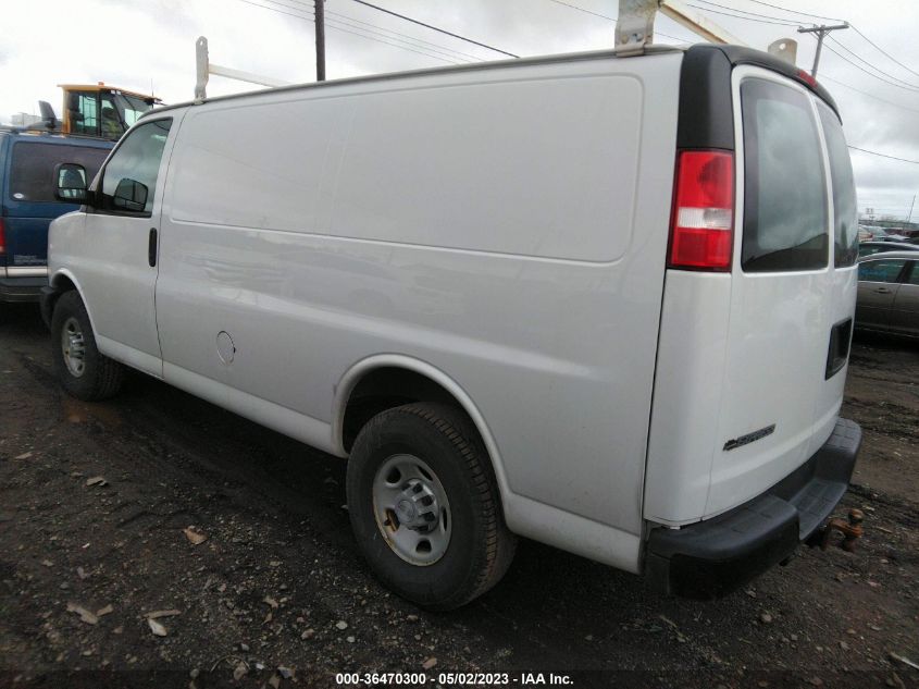 2017 CHEVROLET EXPRESS CARGO VAN - 1GCWGAFF6H1139501