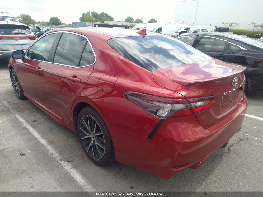 2021 TOYOTA CAMRY SE - 4T1G11AK3MU484550