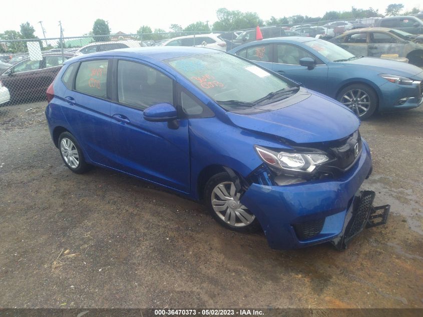 2016 HONDA FIT LX - JHMGK5H55GX027670