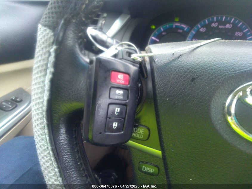 2013 TOYOTA CAMRY HYBRID LE/XLE - 4T1BD1FK6DU095332