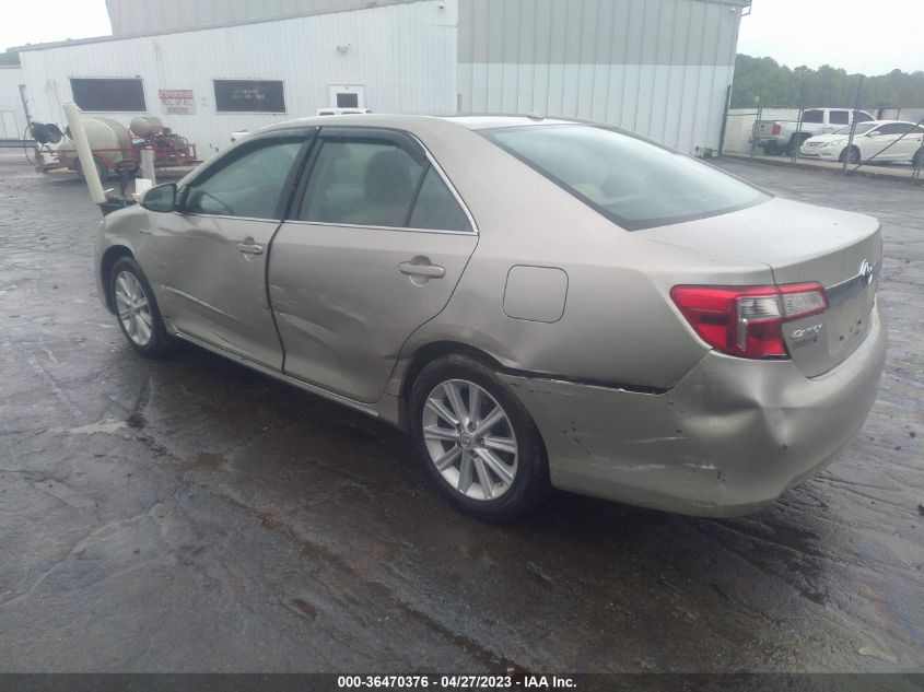 2013 TOYOTA CAMRY HYBRID LE/XLE - 4T1BD1FK6DU095332