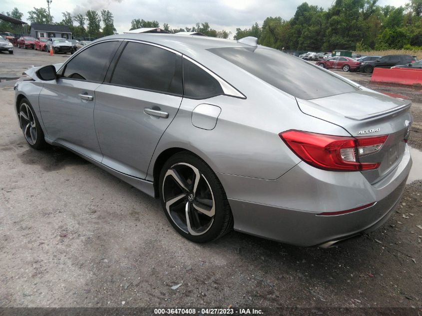 2019 HONDA ACCORD SEDAN SPORT 1.5T - 1HGCV1F39KA166456