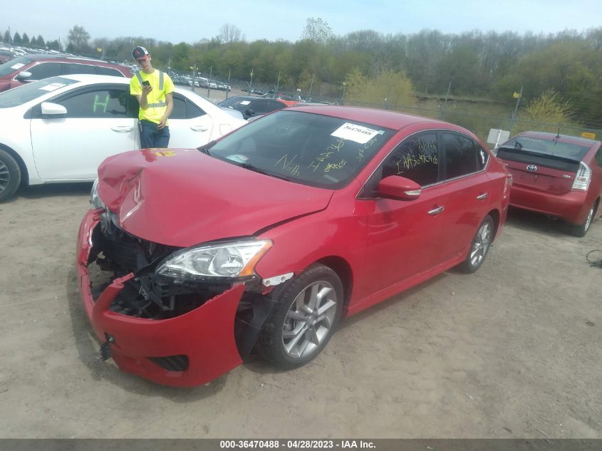 2015 NISSAN SENTRA SR - 3N1AB7AP1FY296487