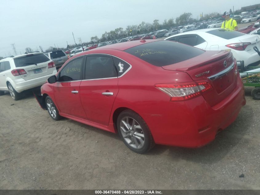 2015 NISSAN SENTRA SR - 3N1AB7AP1FY296487