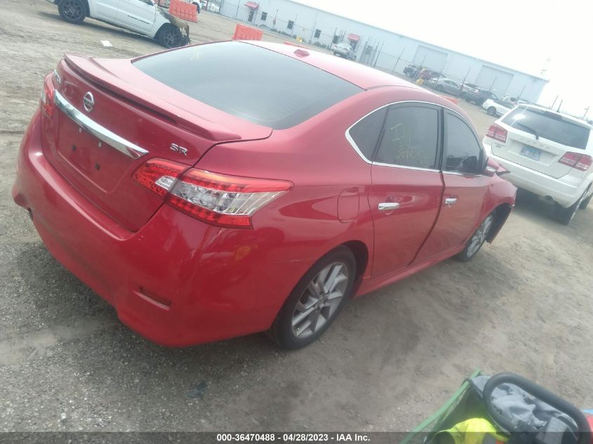 2015 NISSAN SENTRA SR - 3N1AB7AP1FY296487