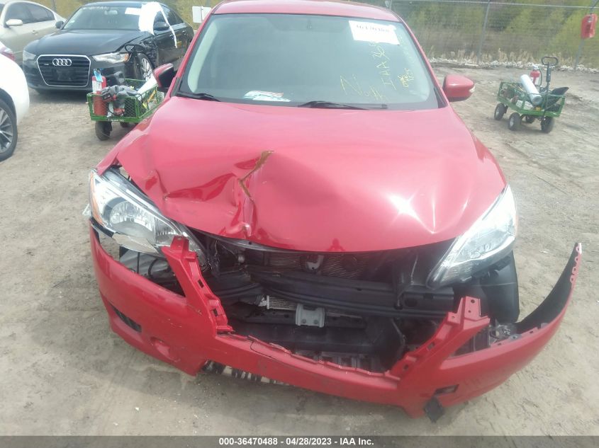 2015 NISSAN SENTRA SR - 3N1AB7AP1FY296487
