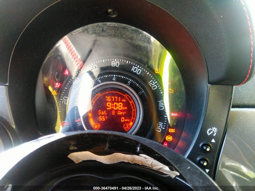 2013 FIAT 500 ABARTH - 3C3CFFJH8DT645561