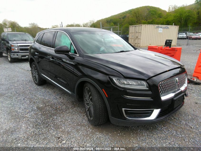 2019 LINCOLN NAUTILUS RESERVE - 2LMPJ8L98KBL17806