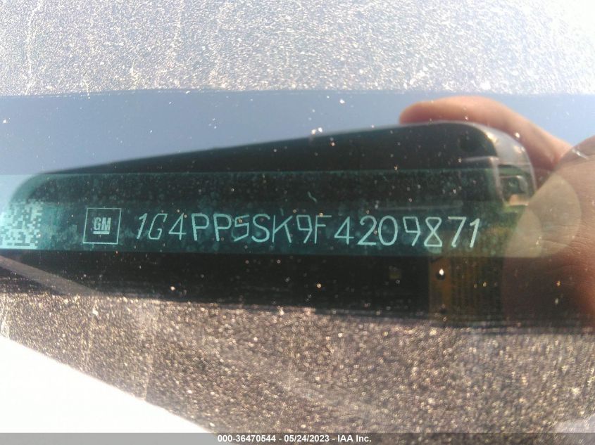 2015 BUICK VERANO - 1G4PP5SK9F4209871