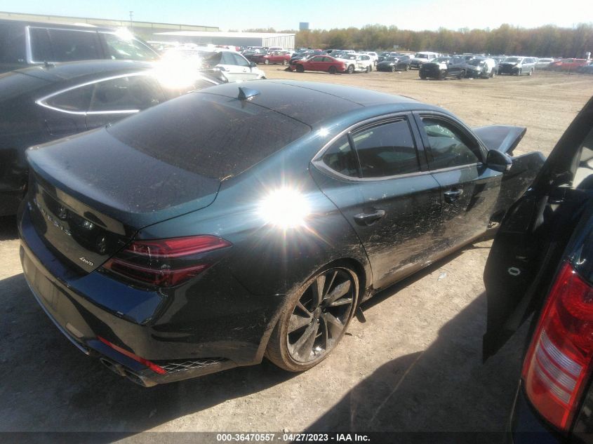 2023 GENESIS G70 2.0T KMTG34TA4PU109566