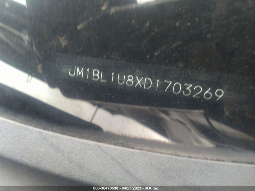 2013 MAZDA MAZDA3 I SPORT - JM1BL1U8XD1703269
