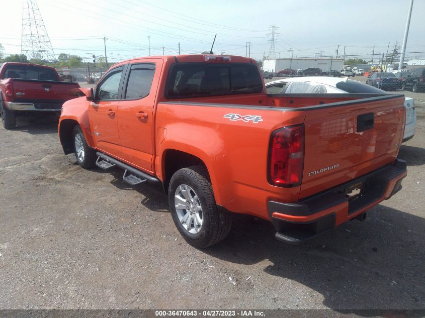 2022 CHEVROLET COLORADO 4WD LT - 1GCGTCEN9N1118612
