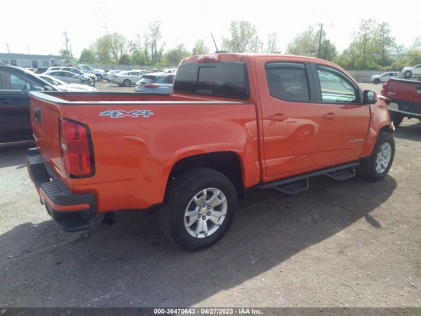 2022 CHEVROLET COLORADO 4WD LT - 1GCGTCEN9N1118612