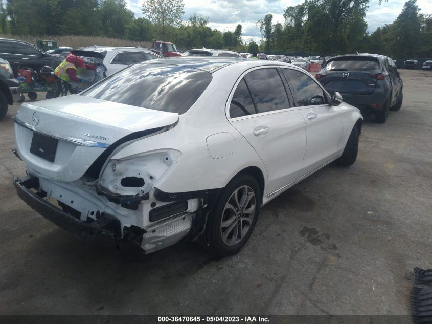 2018 MERCEDES-BENZ C-CLASS C 300 - WDDWF4KB4JR312257