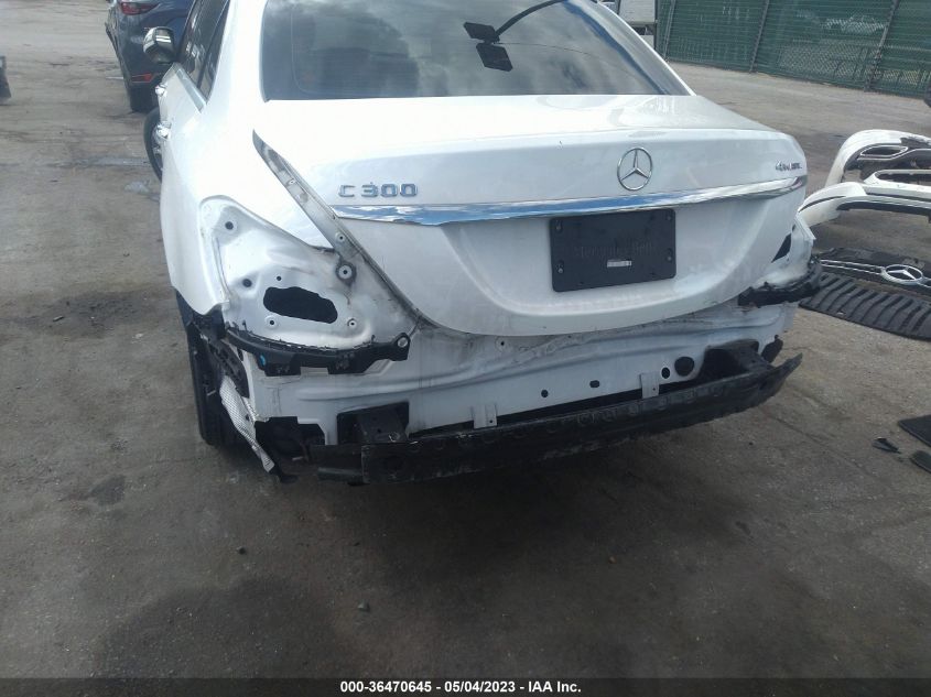 2018 MERCEDES-BENZ C-CLASS C 300 - WDDWF4KB4JR312257