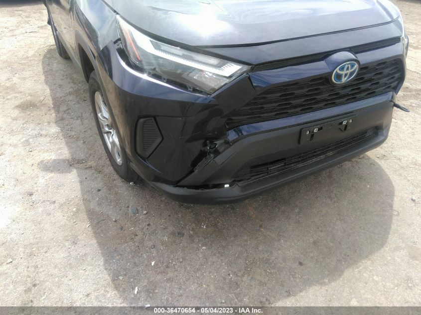 2022 TOYOTA RAV4 HYBRID XLE - JTMRWRFV0ND154043