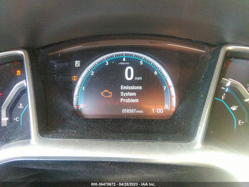 2018 HONDA CIVIC SEDAN EX - 2HGFC2F70JH603594