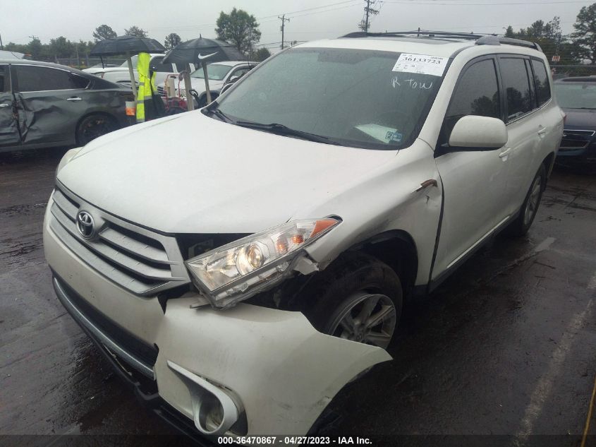 2013 TOYOTA HIGHLANDER SE - 5TDZK3EH4DS115169