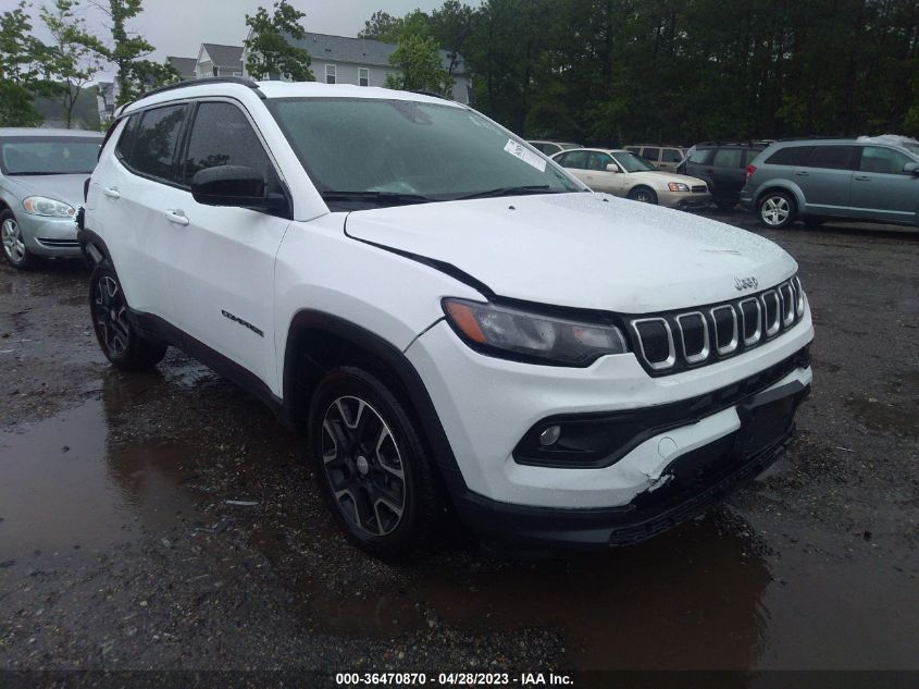 2022 JEEP COMPASS LATITUDE - 3C4NJDBB0NT118052