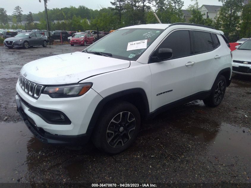 2022 JEEP COMPASS LATITUDE - 3C4NJDBB0NT118052