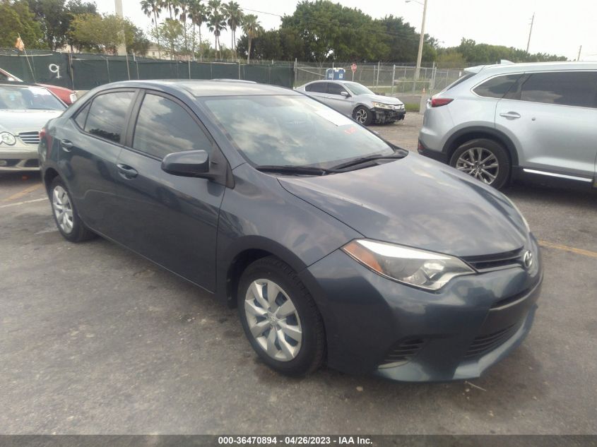 2016 TOYOTA COROLLA L/LE/S/S PLUS/LE PLUS - 5YFBURHE5GP385329