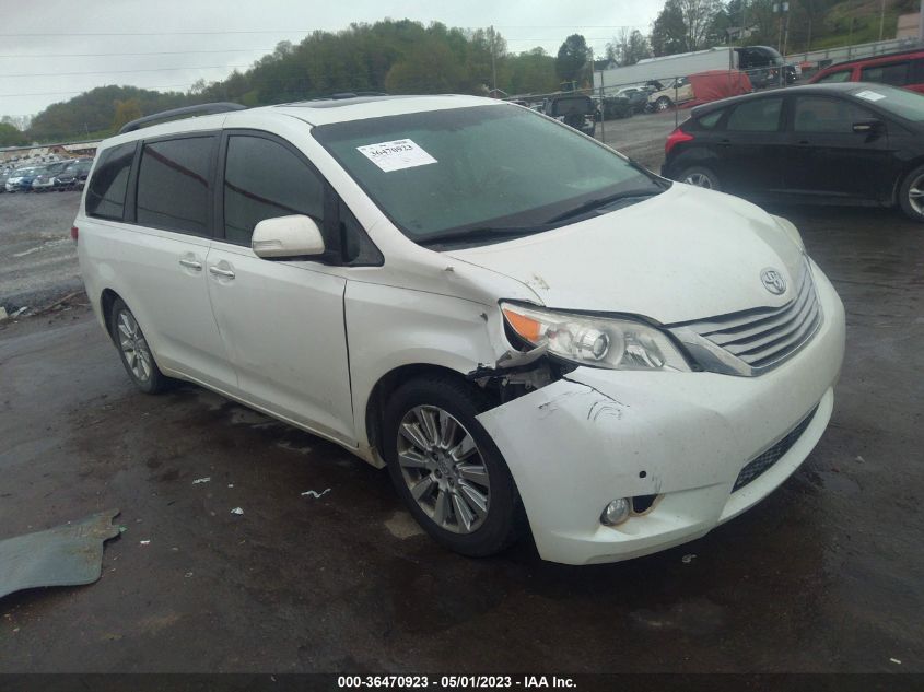 2013 TOYOTA SIENNA XLE/LTD - 5TDDK3DC4DS064787