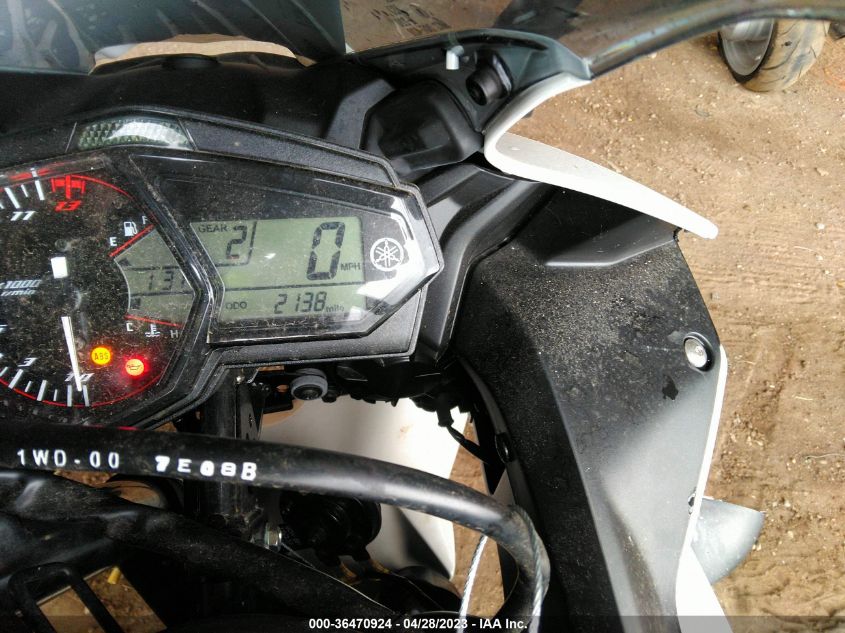 2017 YAMAHA YZFR3 A MH3RH15Y3HK002878