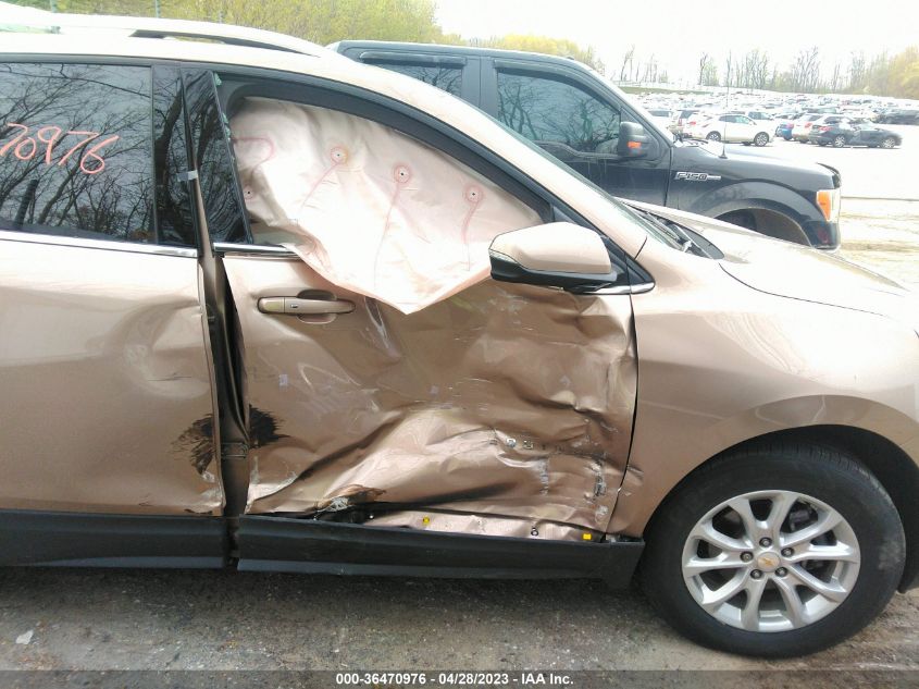 2018 CHEVROLET EQUINOX LT - 2GNAXJEV1J6330546