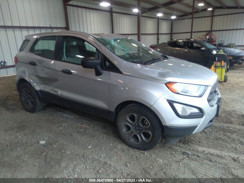 2018 FORD ECOSPORT S - MAJ3P1RE2JC189494