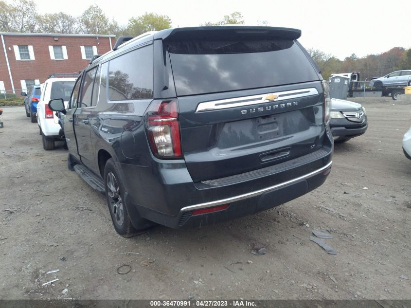 2021 CHEVROLET SUBURBAN LT - 1GNSKCKD0MR480196