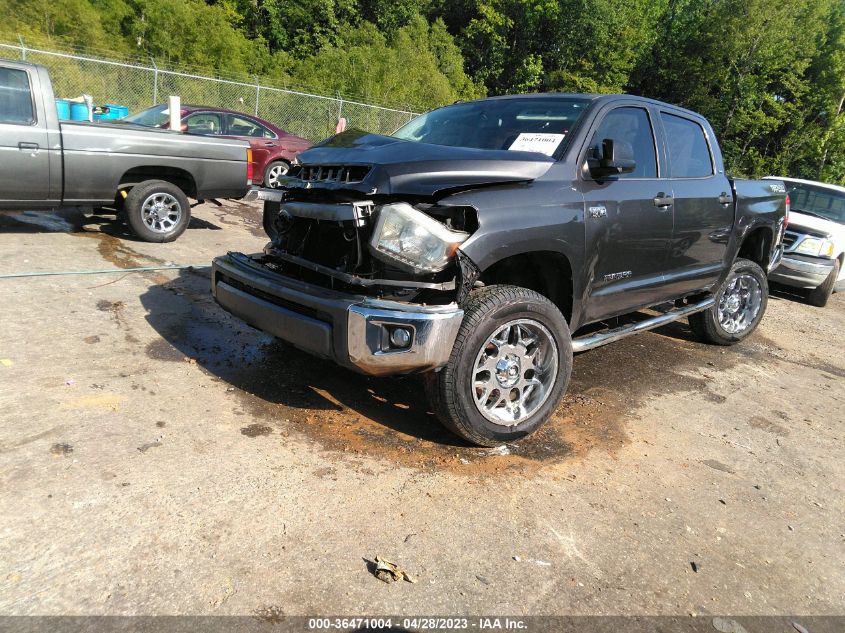 2014 TOYOTA TUNDRA 4WD TRUCK SR5 - 5TFDW5F19EX338010