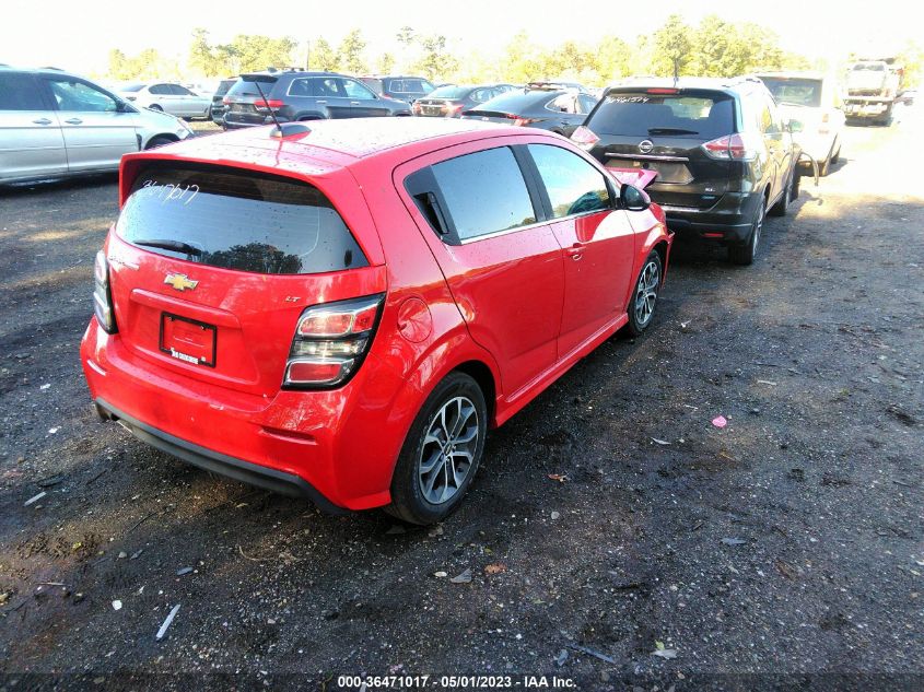 2017 CHEVROLET SONIC LT - 1G1JD6SB9H4134156