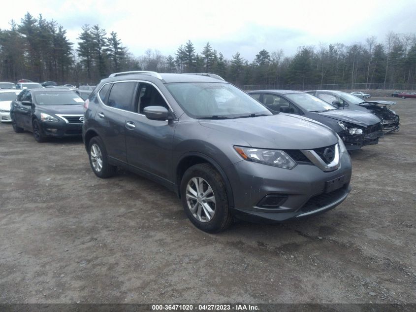 2016 NISSAN ROGUE SV - KNMAT2MV5GP680153