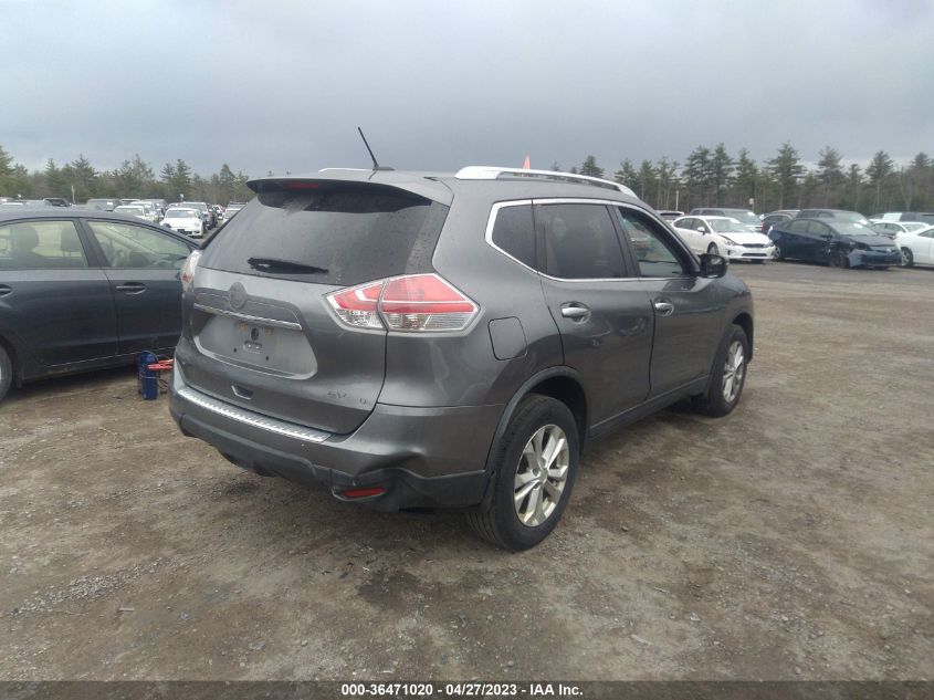 2016 NISSAN ROGUE SV - KNMAT2MV5GP680153