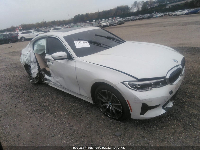 Image 1 of 2020 BMW 3 SERIES  salvage vehicle - Lot #36471106 at IAAI