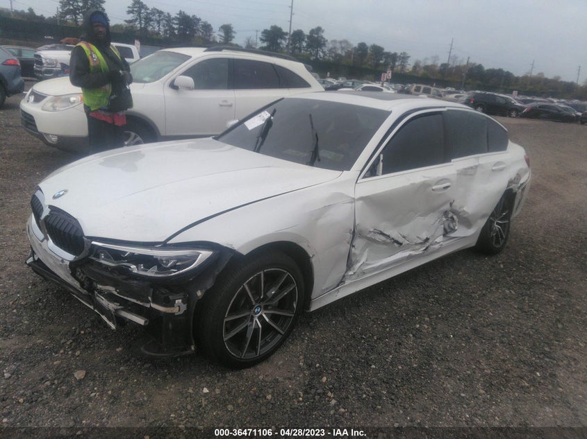 Image 2 of 2020 BMW 3 SERIES  salvage vehicle - Lot #36471106 at IAAI