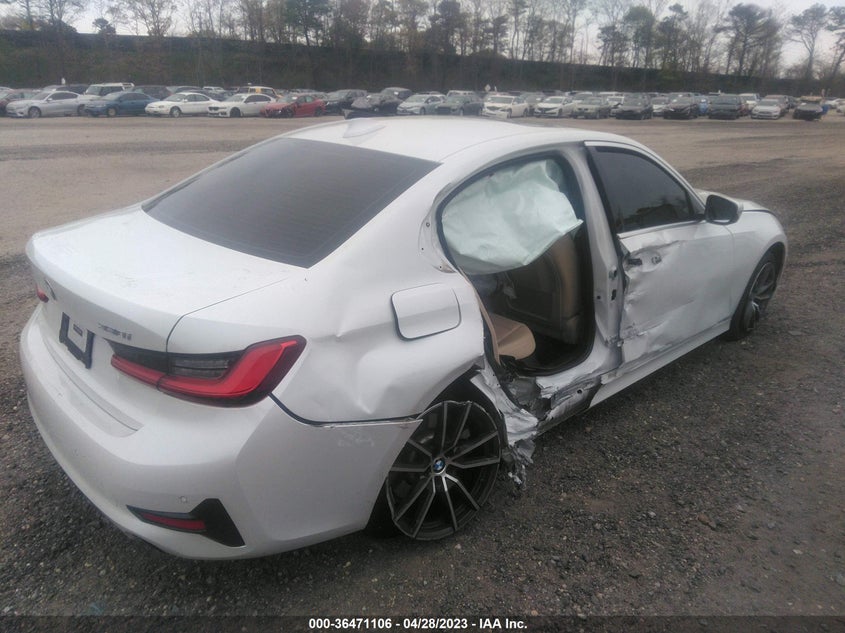 Image 4 of 2020 BMW 3 SERIES  salvage vehicle - Lot #36471106 at IAAI