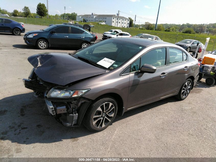 2014 HONDA CIVIC SEDAN EX - 19XFB2F87EE047537