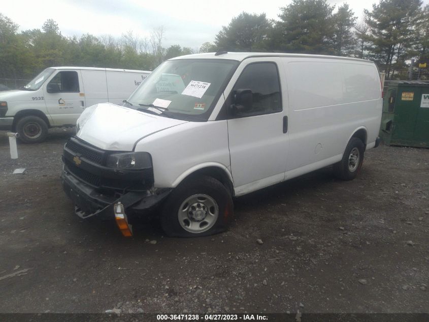 2018 CHEVROLET EXPRESS CARGO VAN - 1GCWGAFG0J1303968