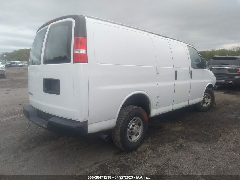 2018 CHEVROLET EXPRESS CARGO VAN - 1GCWGAFG0J1303968