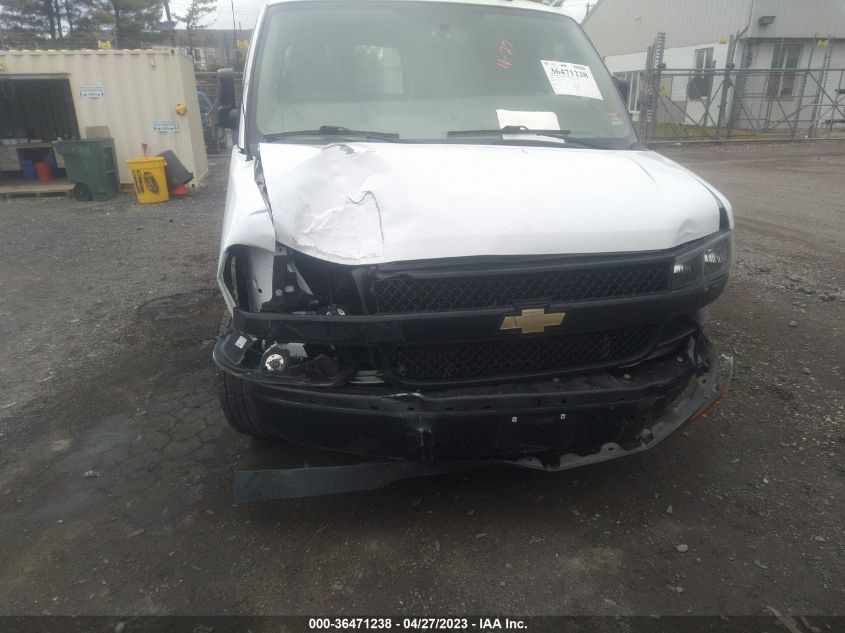 2018 CHEVROLET EXPRESS CARGO VAN - 1GCWGAFG0J1303968