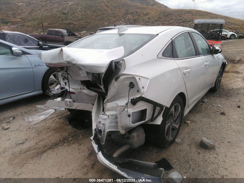2020 HONDA INSIGHT EX 19XZE4F56LE009624