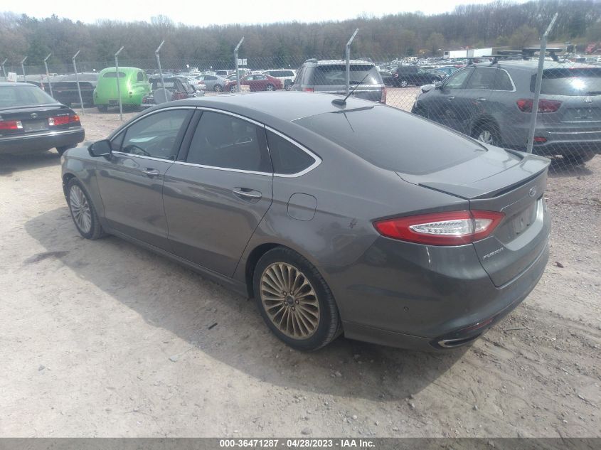 2014 FORD FUSION TITANIUM - 3FA6P0K9XER320375