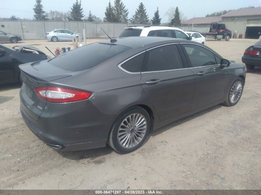 2014 FORD FUSION TITANIUM - 3FA6P0K9XER320375