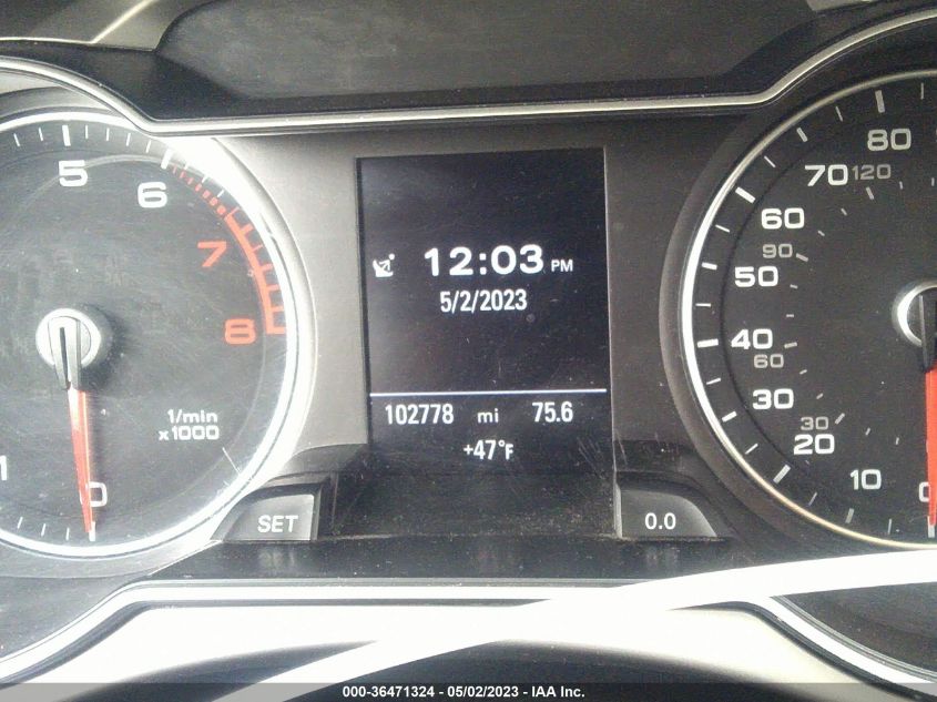 2015 AUDI A4 PREMIUM - WAUBFAFL2FN008401