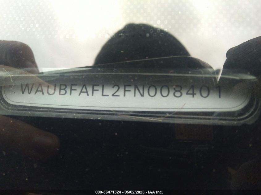 2015 AUDI A4 PREMIUM - WAUBFAFL2FN008401
