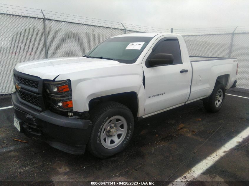 2015 CHEVROLET SILVERADO 1500 WORK TRUCK - 1GCNKPEH7FZ278552